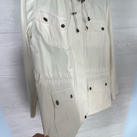 St. John’s Bay Womens Nylon/Cotton Utility Jacket size M - Picture 5 of 12
